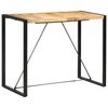 vidaXL Bar Table 140x70x110 cm Solid Mango Wood