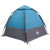 vidaXL Instant Tent Folding with Storage Blue 280 x 280 x 160 cm Steel