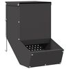 vidaXL Rabbit Feeder Black 17.5 x 26 x 28.5 cm 1.5 kg