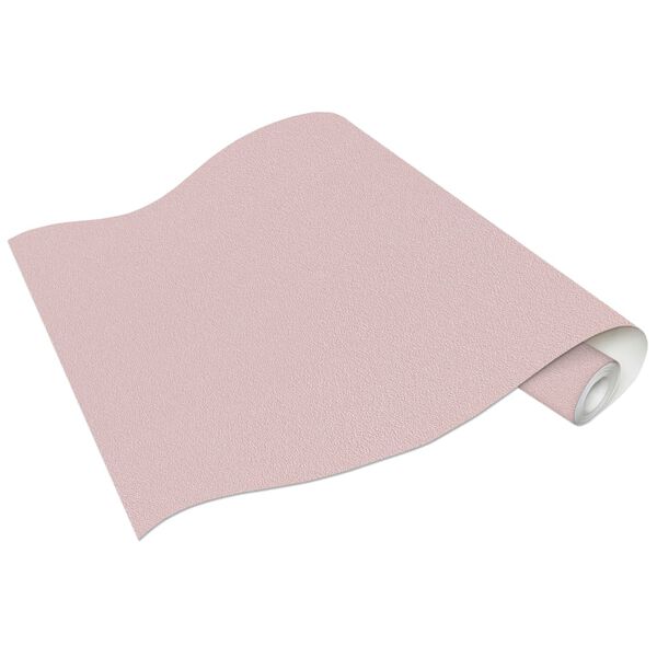 vidaXL 4 pcs Non-woven Wallpaper Rolls Plain Shimmer Pink 0.53x10 m