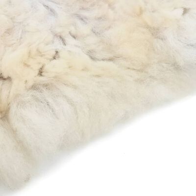 vidaXL Sheep Leather Cream 70x100 cm