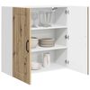 vidaXL Kitchen Cabinet with Storage Kalmar Artisan Oak 80 x 31 x 80 cm