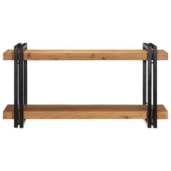 vidaXL Wall Shelf 90x33x45 cm Solid Wood Acacia