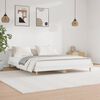 vidaXL Bed Frame without Mattress High Gloss White 200x200 cm