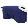 vidaXL Horse Blanket Navy Blue 145 cm Polar fleece