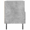 vidaXL Bedside Cabinets 2 pcs Concrete Grey 40x35x47.5 cm Engineered Wood