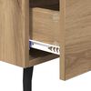 vidaXL Bedside Cabinet Artisan Oak 40 x 35 x 47.5 cm Engineered Wood