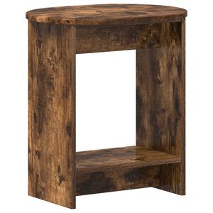 vidaXL Side Table Smoked Oak 50 x 39,5 x 55 cm Engineered Wood
