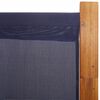 vidaXL 4-Panel Room Divider Dark Blue 280x180 cm