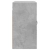 vidaXL Wall Cabinet Concrete Grey 60x31x60 cm Engineered Wood