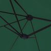 vidaXL Double-Head Parasol Green 449x265 cm