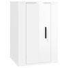 vidaXL Wall Mounted TV Cabinet High Gloss White 40x34,5x60 cm