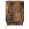 vidaXL Bedside Cabinet Smoked Oak 44 x 34.5 x 45 cm Engineered Wood