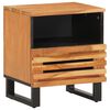 vidaXL Bedside Cabinet 40x34x46 cm Solid Wood Acacia