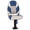 vidaXL Boat Seat with Pedestal 360&deg; Rotatable