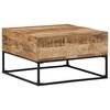 vidaXL Coffee Table | Rough mango wood brown | Rough mango wood | Medium