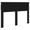 vidaXL Bed Frame with Headboard Black Oak 160 x 200 cm Engineered Wood