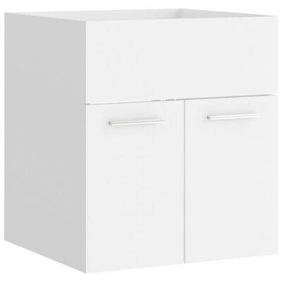 vidaXL Sink Cabinet White 41x38.5x46 cm Engineered Wood