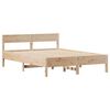 vidaXL Bed Frame without Mattress 140x190 cm Solid Wood Pine