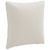vidaXL Back Cushion PUTTEN 100% Polyester White 40 x 40 x 15 cm