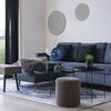 House Nordic Coffee Table Scarlett 70x40 cm Round Black