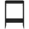 vidaXL Wash Machine Cabinet with Storage Black Oak 67.5 x 48 x 97 cm