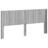 vidaXL Headboard Grey Sonoma Engineered Wood