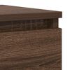 vidaXL Sideboard Brown Oak 100x35x76 cm Engineered Wood