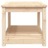 vidaXL Garden Table 82.5x50.5x45 cm Solid Wood Pine