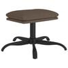vidaXL Footstool Taupe 60x60x36 cm Fabric