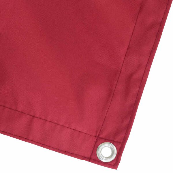 vidaXL Balcony Screen Red 120 x 200 cm Oxford Fabric