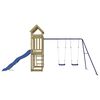 vidaXL Outdoor Playset Impregnated Wood Pine