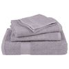 vidaXL Hand Towels "FROGN" 10 pcs Grey 50x100 cm 360 gsm