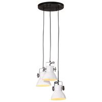 vidaXL Hanging Lamp 25 W White 30x30x100 cm E27