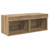 vidaXL TV Wall Units 8 pcs Artisan Oak Engineered Wood