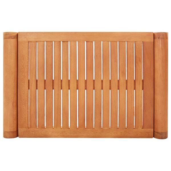 vidaXL Garden Bench 64 cm Solid Eucalyptus Wood