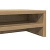 vidaXL Monitor Stand Artisan Oak 100x24x13 cm Engineered Wood