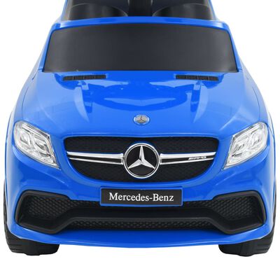 vidaXL Ride-on Car with Push Bar Mercedes Benz GLE63 Blue