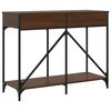 vidaXL Console Table Brown Oak 100x39x78.5 cm Engineered Wood