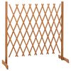 vidaXL Garden Trellis Fence Orange 180x100 cm Solid Firwood