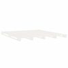 vidaXL Bed Frame without Mattress White 120x200 cm Solid Wood Pine