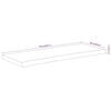 vidaXL Bathroom Countertop 140x60x2.5 cm Rectangular Solid Wood Acacia
