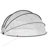 vidaXL Pool Dome Folding Manual Transparent 430 x 430 x 210 cm PVC