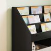 vidaXL Kids Bookshelf Black 72.5 x 29.5 x 69 cm Engineered Wood