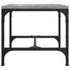 vidaXL Coffee Table Grey Sonoma 50x50x35 cm Engineered Wood