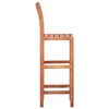 vidaXL Bar Chairs 4 pcs Solid Acacia Wood
