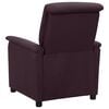 vidaXL Massage Chair Purple Fabric