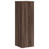 vidaXL Plant Stand 2pcs Brown Oak 25x25x80 cm Engineered Wood