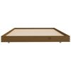 vidaXL Bed Frame without Mattress Honey Brown 90x200 cm Solid Wood Pine