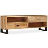 vidaXL TV Cabinet Solid Mango Wood 120x30x40 cm